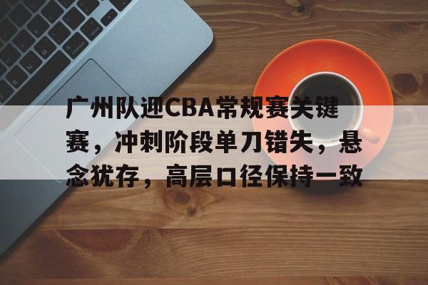 英雄联盟竞猜-广州队迎CBA常规赛关键赛，冲刺阶段单刀错失，悬念犹存，高层口径保持一致的简单介绍