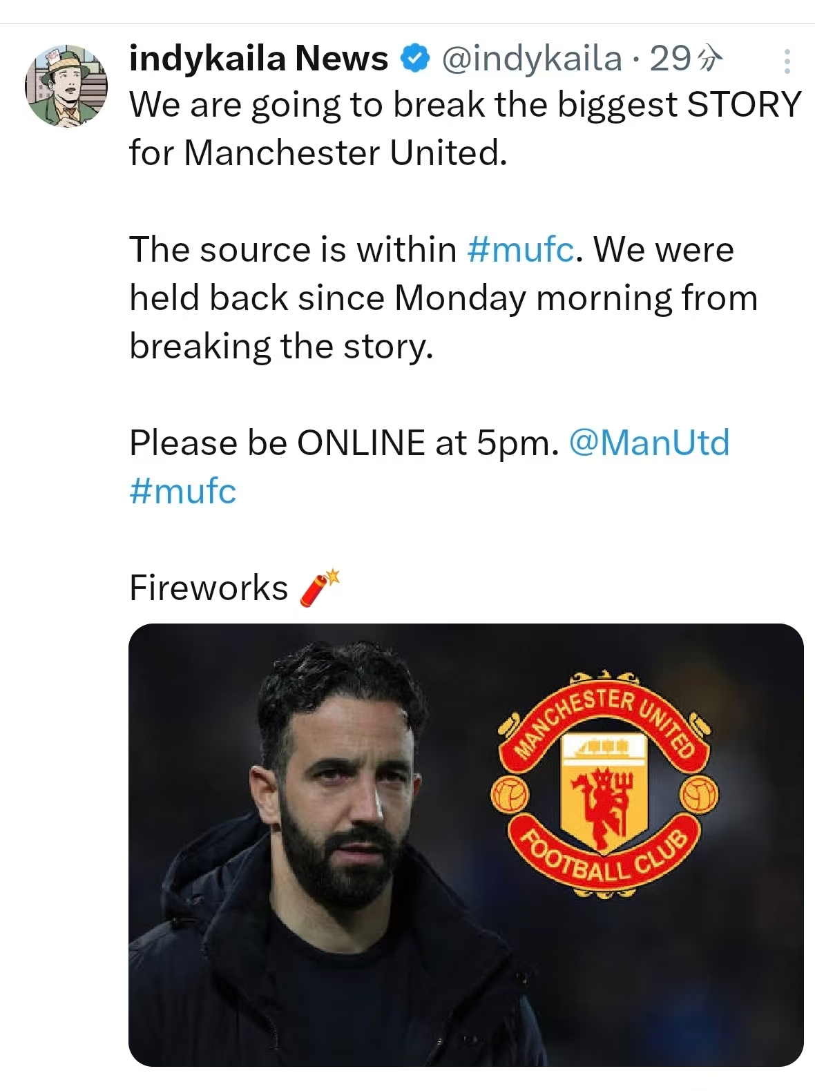 今夜曼联调整名单以备欧超杯；绝杀压哨环节打磨；震撼外界；更衣室氛围转暖的简单介绍